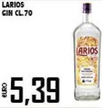 Big Food Larios Gin 70cl offerta