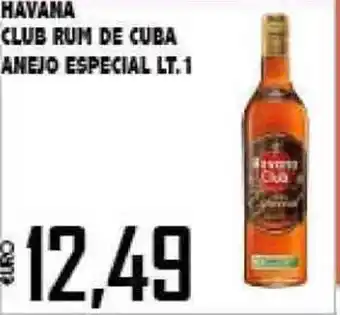 Havana Club Rum de Cuba Anejo Especial 1lt.