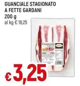 Famila Superstore Gardani Guanciale Stagionato a fette 200 g offerta