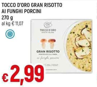 Tocco d'Oro Gran Risotto Ai Funghi Porcini 270 g