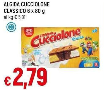Famila Superstore Algida Cucciolone Classico 6 x 80 g offerta