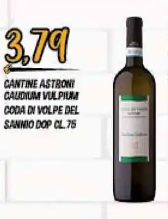 Cantine Astroni Caudium Vulpium Coda di Volpe del Sannio DOP 75cl