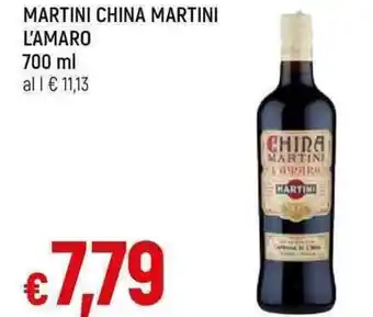 Famila Superstore Martini China Martini L'Amaro 700 ml offerta