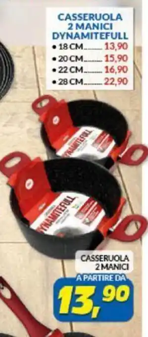 Risparmio Casa Casseruola 2 Manici 2 Manici 18 cm offerta