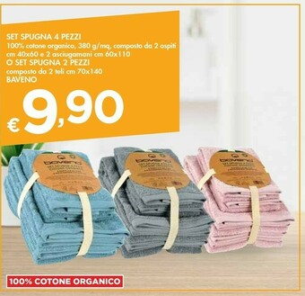 Set Spugna 4 Pezzi