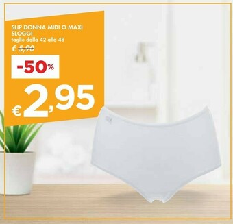 Bennet Slip Donna Midi O Maxi Sloggi offerta