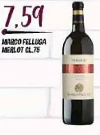 Big Food Marco Felluga Merlot 75cl. offerta