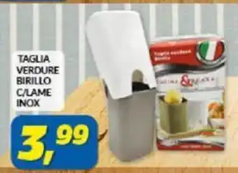 Taglia Verdure Birillo C/Lame Inox