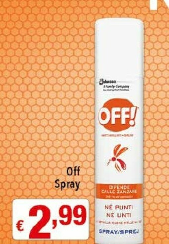 Galassia Off Spray offerta
