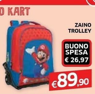 Galassia Trolley Zaino offerta