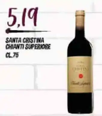 Big Food Santa Cristina Chianti Superiore 75cl. offerta