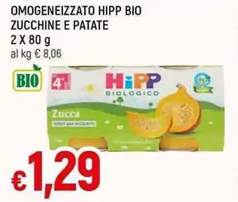 Famila Superstore HiPP Biologico Omogeneizzato Zucchine e Patate 2 x 80 g offerta