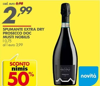 Italmark Musti Nobilis Spumante Extra Dry Prosecco Doc offerta