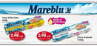 Italmark Mareblu - Tonno All'Olio Di Oliva 240 G(ml) offerta