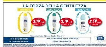 Italmark Neutro Roberts Deodoranti offerta