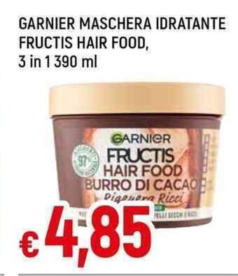 Famila Superstore Garnier Maschera idratante Fructis Hair Food, 3 in 1 390 ml offerta