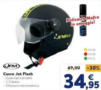 Norauto JFM Casco Jet Flash offerta