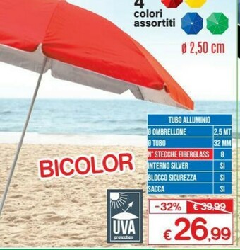 Satur Ombrelloni da giardino offerta