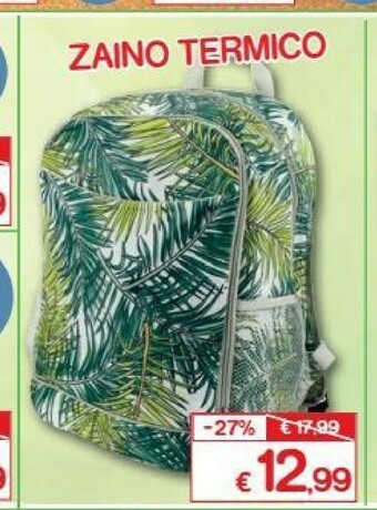 Satur Zaino Termico offerta