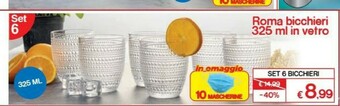 Satur Bicchieri offerta