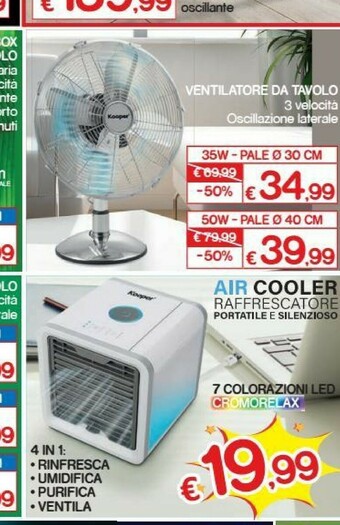 Satur Ventilatore offerta