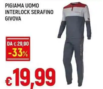 Pigiama Uomo Interlock Serafina Givova