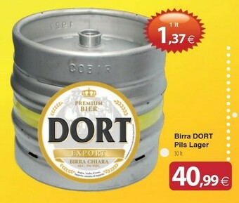 Docks Cash&Carry Dort Birra Pils Lager offerta