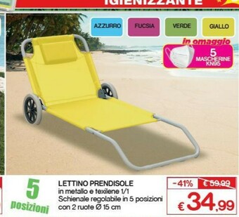 Satur Lettino offerta