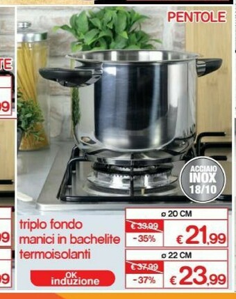 Satur Batteria pentole offerta