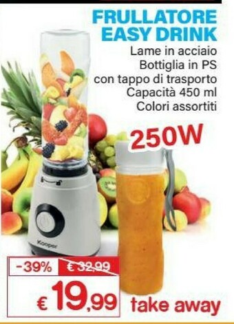 Satur Easy drink Frullatore offerta