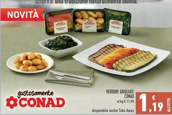 Conad Conad Verdure Grigliate offerta