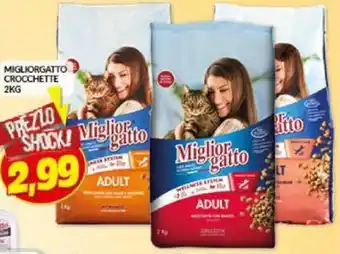 Risparmio Casa Migliorgatto Crocchette 2 kg offerta