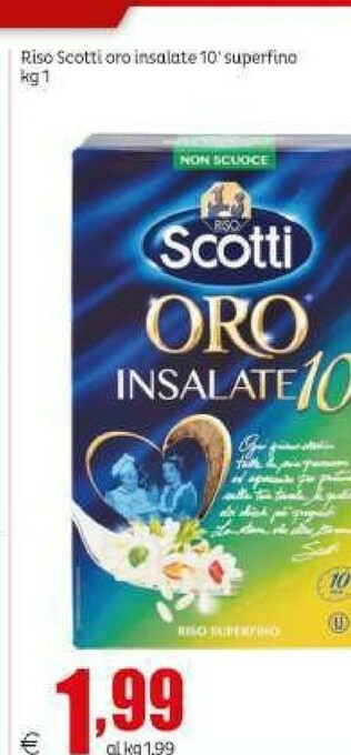 Elite Riso Scotti - Oro Insalate 10' offerta