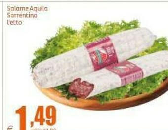 Salame Aquila Sorrentino L'etto