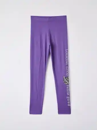 Terranova Leggings stampa magic paillettes offerta