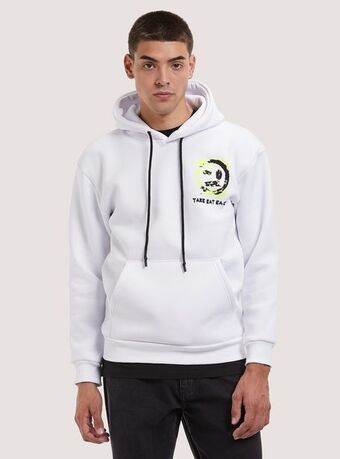 Felpa con cappuccio smile collection