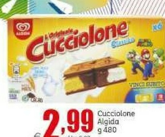 Elite Algida Cucciolone Classico 480 G(ml) offerta