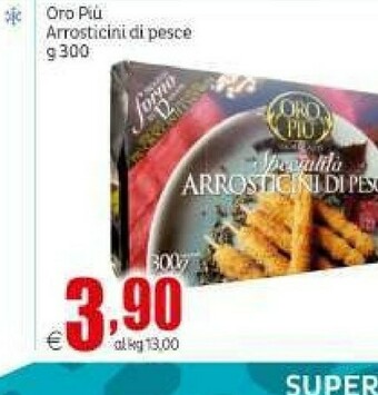 Oro Piu Arrosticini Di Pesce 300 G