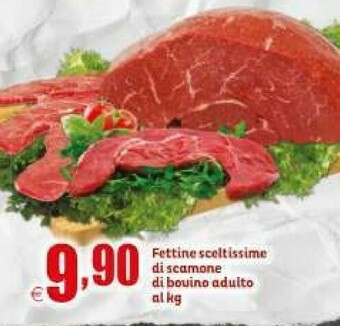 Elite Fettine Sceltissime Di Scamone Di Bovino Adulto offerta