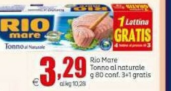 Elite Rio Mare Tonno Natura offerta