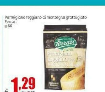 Elite Ferrari - Parmigiano Reggiano Grattugiato offerta