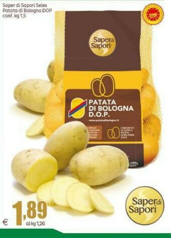 Saper di sapori Patata Di Bologna Dop