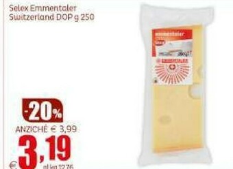 Selex Emmentaler Switzerland Dop