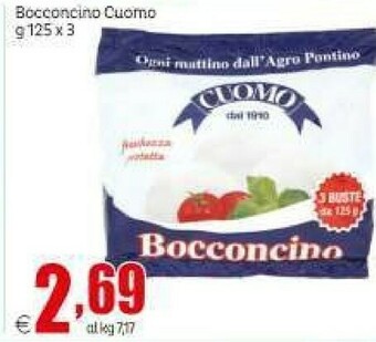 Cuomo Mozzarelle Bocconcino 375 G(ml)