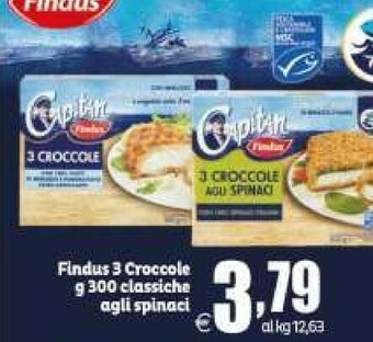 Elite Findus 3 Croccole Classiche/ Spinaci 300 G offerta