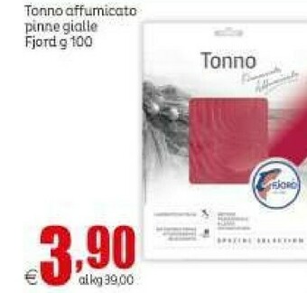 Elite Fjord Tonno Affumicato Pinne Gialle offerta