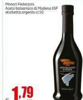 Monari federzoni Aceto Balsamico Di Modena IGP