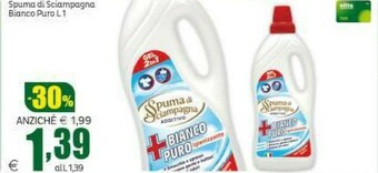 Elite Spuma di Sciampagna Bianco Puro 1000 Ml offerta