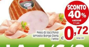 Elite Borgo Dora Fesa Di Tacchino Arrosto offerta
