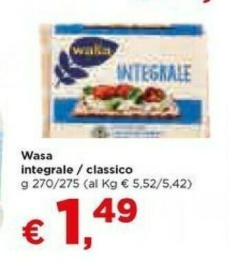 Wasa - Integrale 270 G(ml)